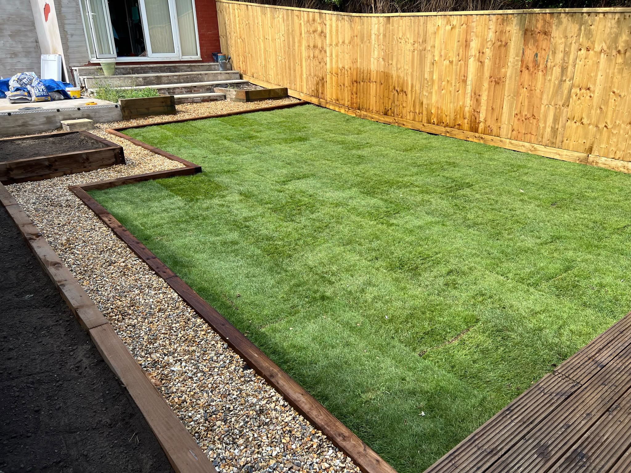 RT Landscaping completed project